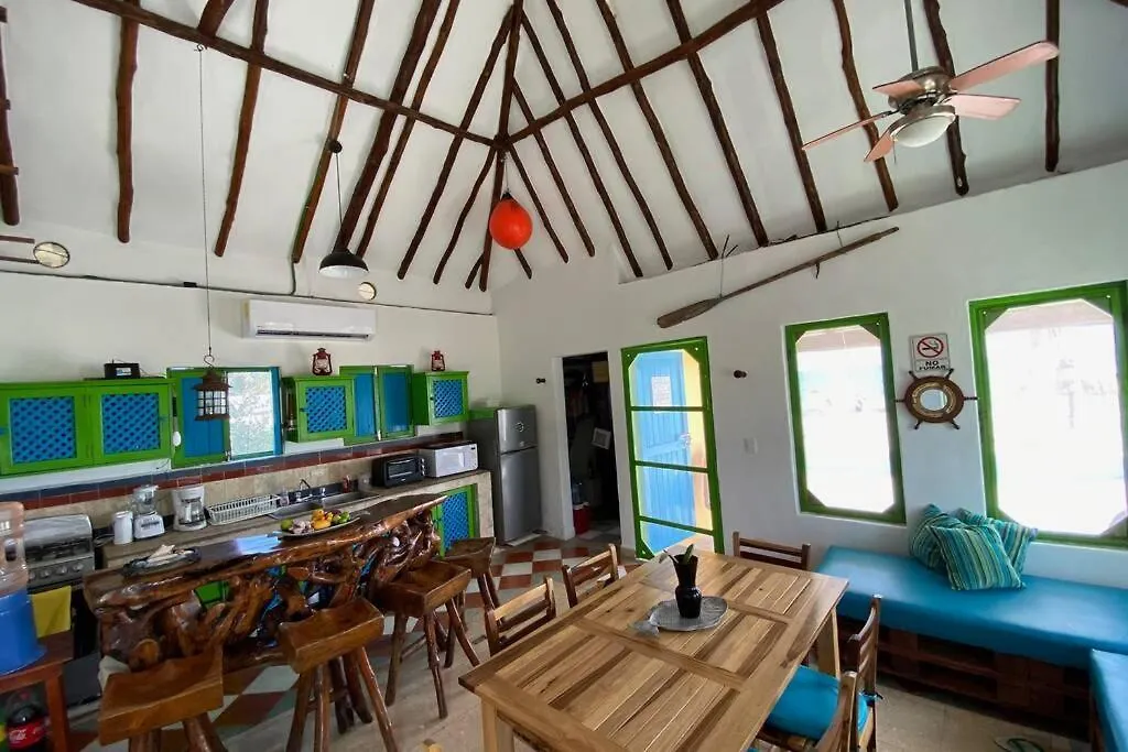Casa Carola, Beach House. Villa Puerto Morelos Mexico